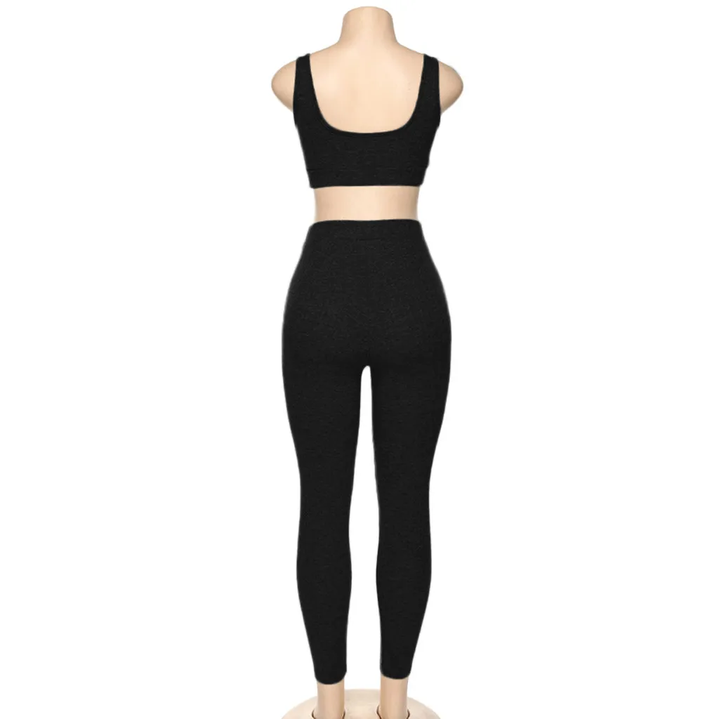 2Pcs New Women Pure Color Sports Yoga Suit Lady Blouse Full Length Pants Breathable Cozy Gymnastic Sports Fitness Yoga Outfits
2Pcs New Women Pure Color Sports Yoga Suit Lady Blouse Full Length Pants Breathable Cozy Gymnastic Sports Fitness Yoga Outfits