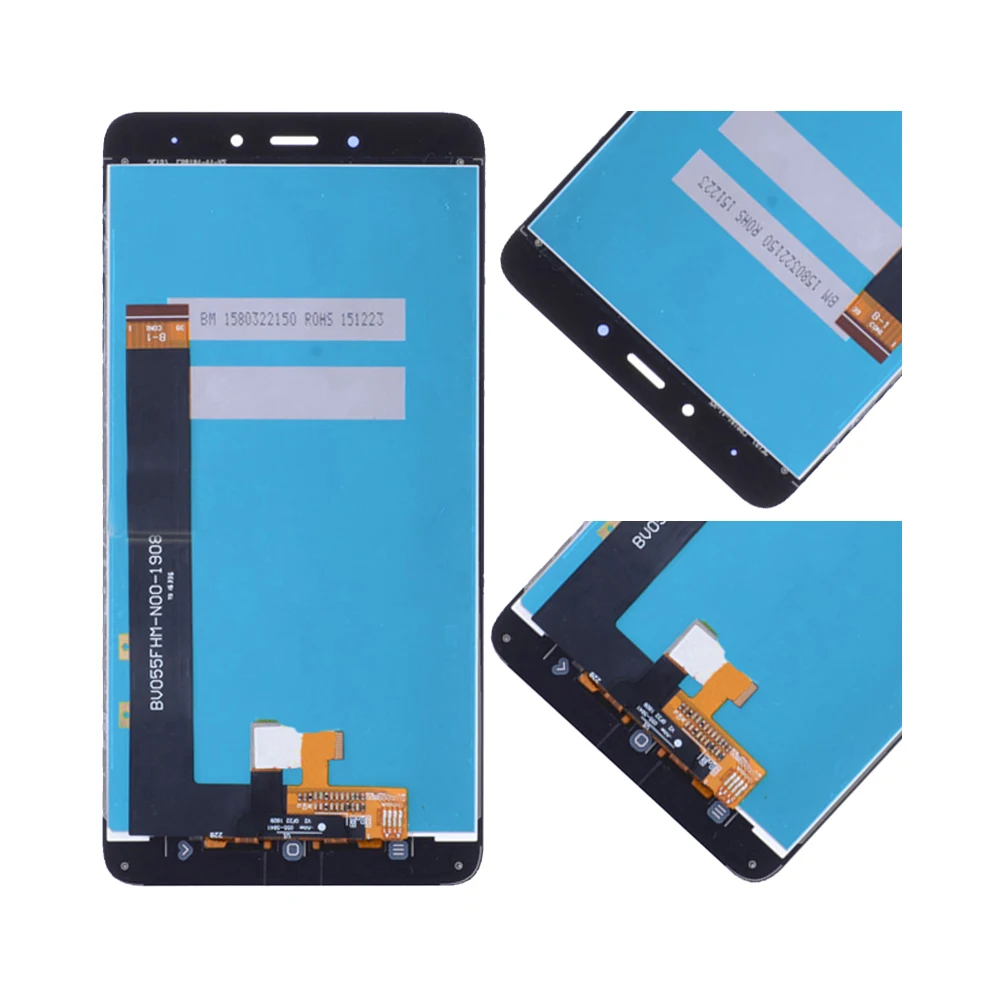 ЖК дисплей 5 дюйма для Xiaomi Redmi Note 4 сенсорный экран с дигитайзером датчик в сборе