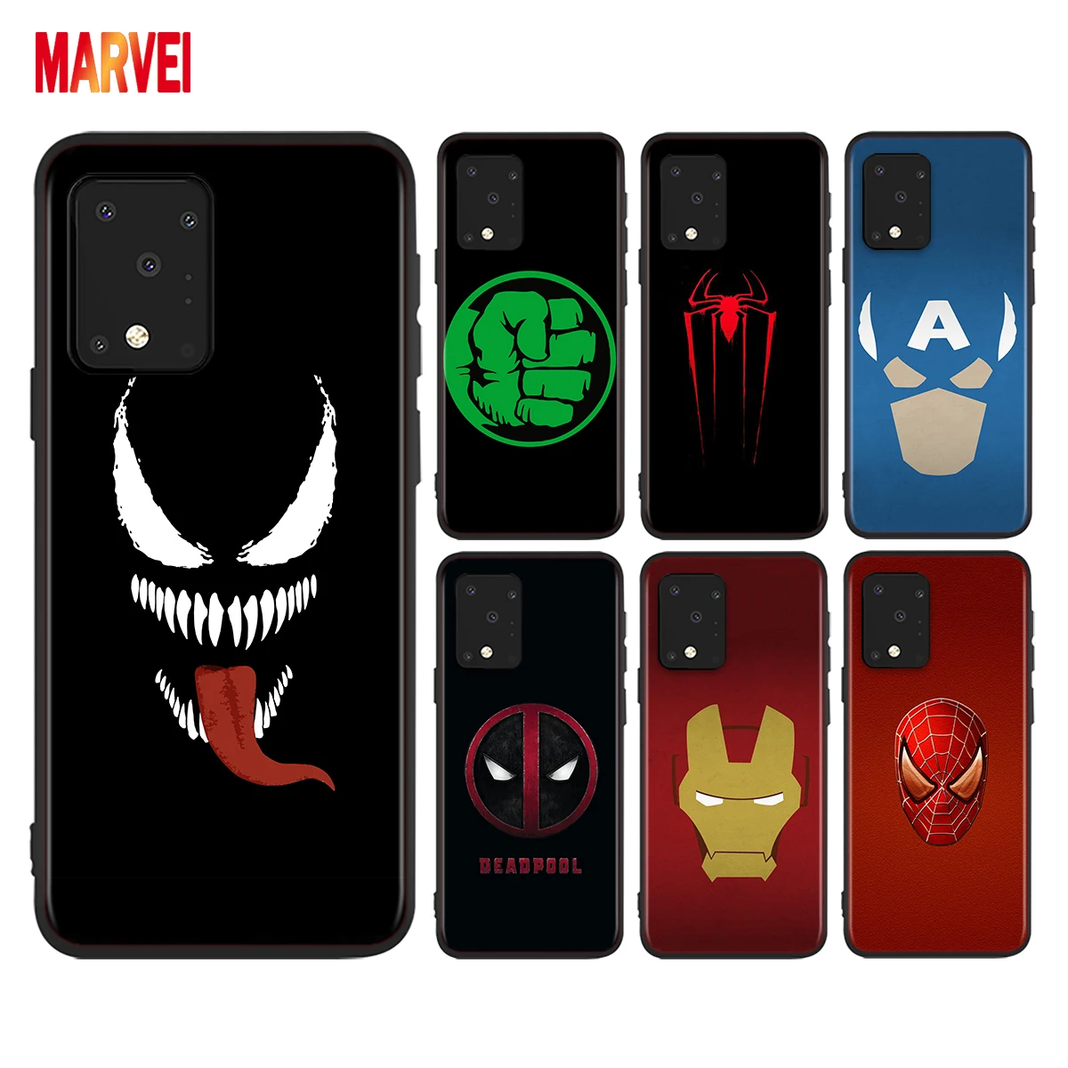 Marvel Superhero Logo For Samsung A72 A52 A02 S A32 A12 A42 A51 A91 A81 A71 A41 A31 A21 S A11 A01 UW Black Phone Case Cover
Marvel Superhero Logo For Samsung A72 A52 A02 S A32 A12 A42 A51 A91 A81 A71 A41 A31 A21 S A11 A01 UW Black Phone Case Cover