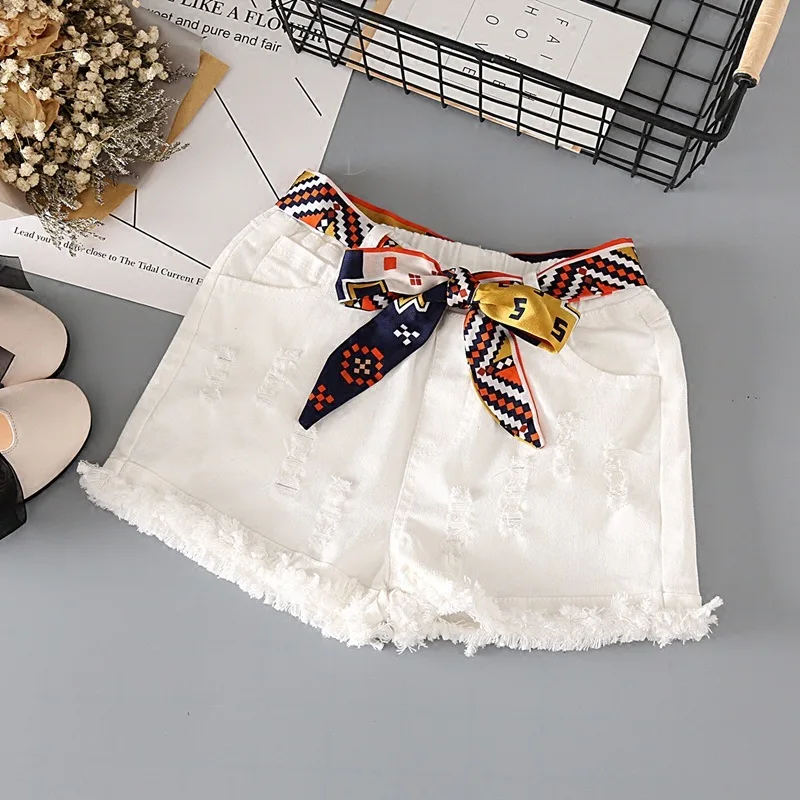 Summer New Kids Shorts Fashion Solid Broken Hole Baby Girls Denim Shorts 4-11 Years Children's White Jeans Shorts Girls Shorts 
Summer New Kids Shorts Fashion Solid Broken Hole Baby Girls Denim Shorts 4-11 Years Children's White Jeans Shorts Girls Shorts