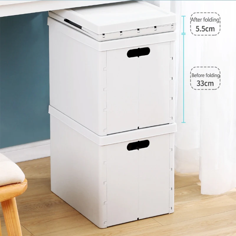 Japanese-Style Folding Storage Box Simple Sundries Plastic Storage Box Toy Large Storage Box
Japanese-Style Folding Storage Box Simple Sundries Plastic Storage Box Toy Large Storage Box