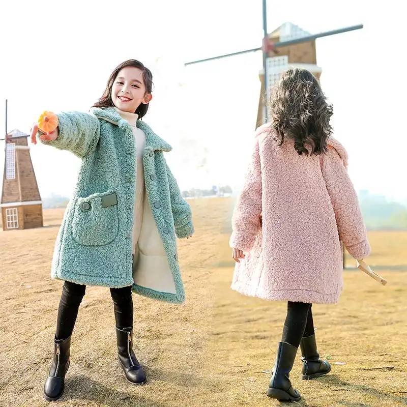 New Winter Girls Fur Coat Elegant Thick Warm Baby Jackets Parka Children Outerwear Clothes Teenage Kids Windbreaker High Quality
New Winter Girls Fur Coat Elegant Thick Warm Baby Jackets Parka Children Outerwear Clothes Teenage Kids Windbreaker High Quality