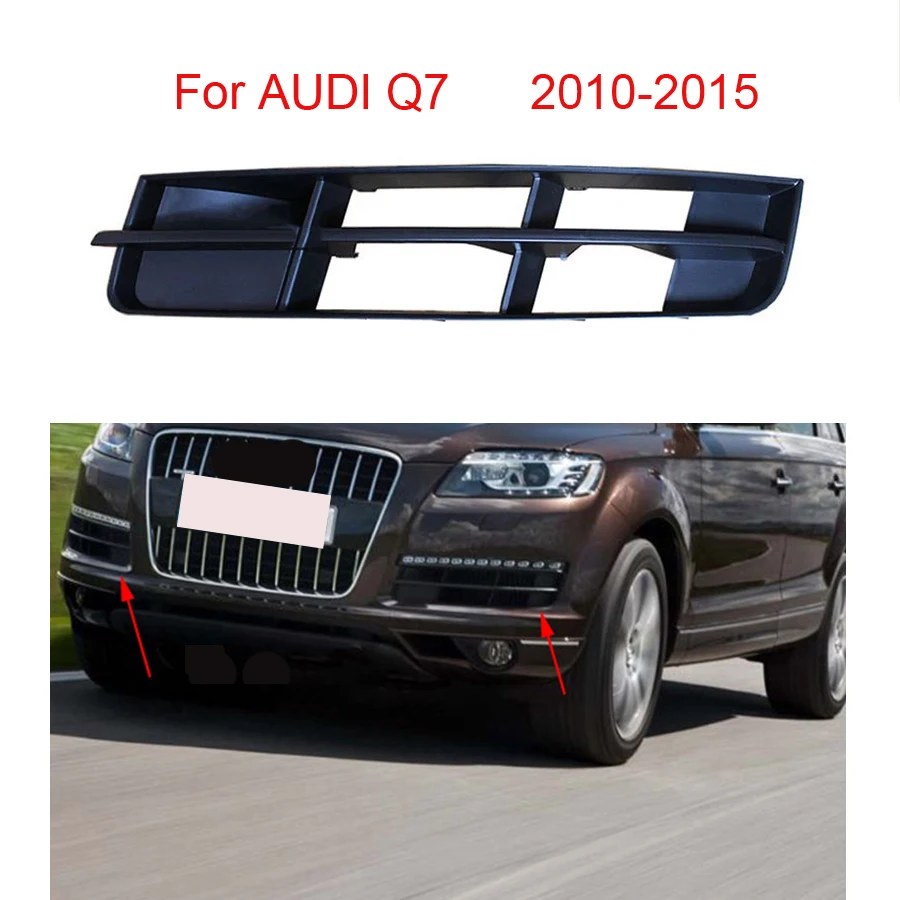 

2 PCS Auto Front Left Right Bumper Fog Light Lamp Grill For AUDI Q7 SUV 2010 2011 2012 2013 2014 2015 4L0807681B 4L0807682B