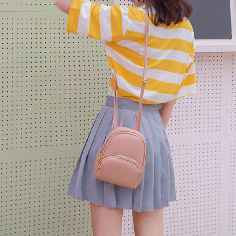 Retro small backpacks women 2021 fashion multi-function mini backpack female shoulder bags crossbody pouch for teenage girls 
Retro small backpacks women 2021 fashion multi-function mini backpack female shoulder bags crossbody pouch for teenage girls