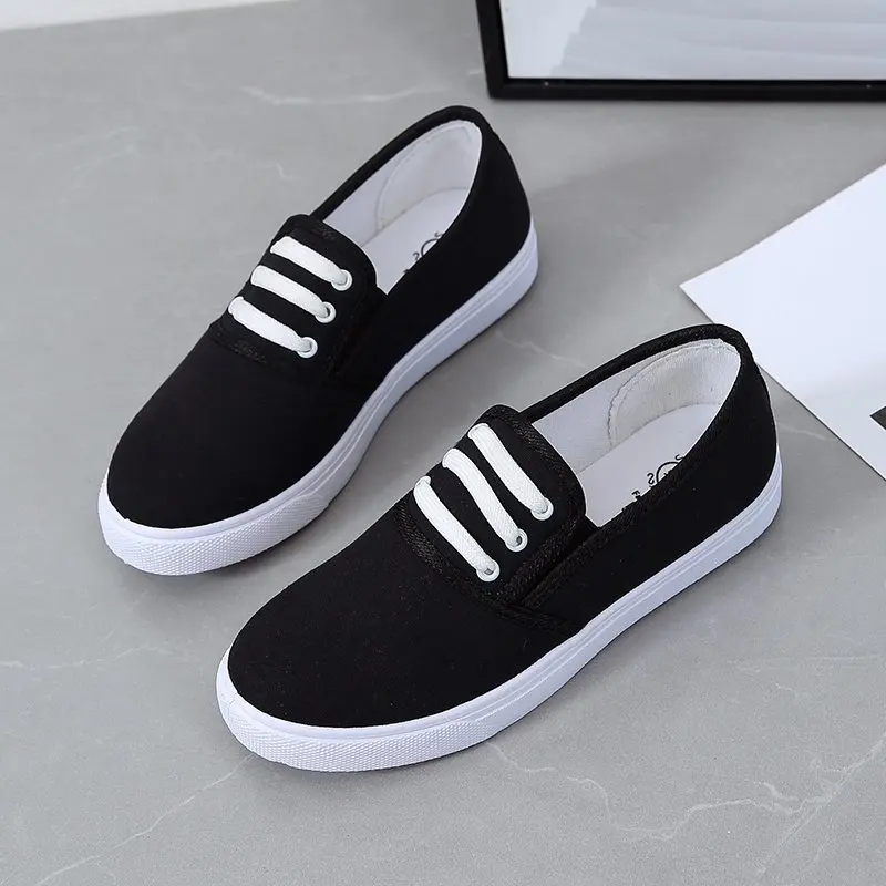 Women Loafers Canvas Slip on Flat Shoes Ladies Black Loafer Black Woman Sneakers Casual Shoes Flats Non-slip Espadrilles
Women Loafers Canvas Slip on Flat Shoes Ladies Black Loafer Black Woman Sneakers Casual Shoes Flats Non-slip Espadrilles