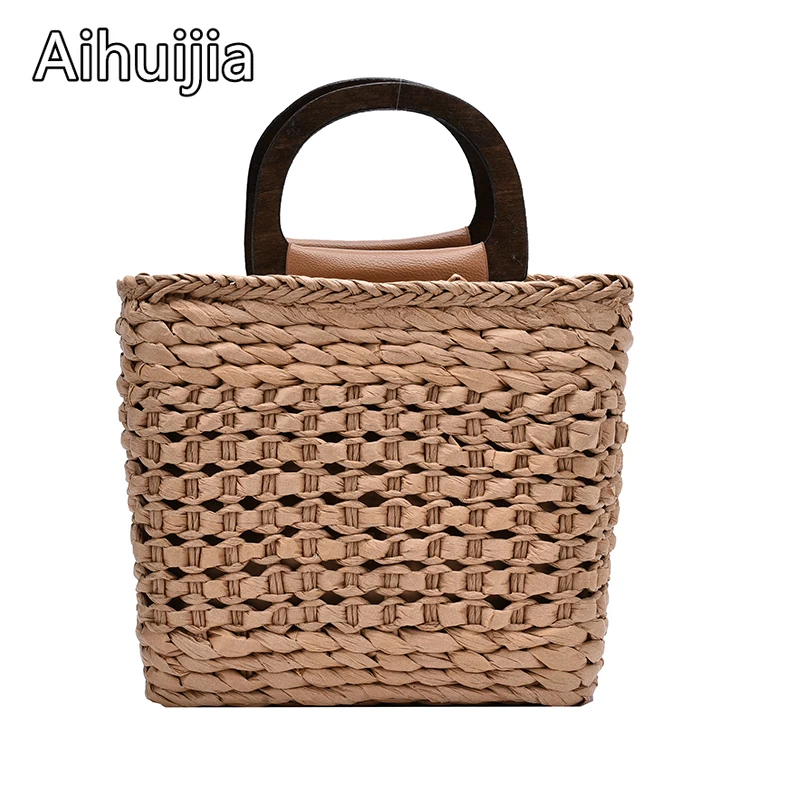 Hand-woven Shoulder Bags Seaside Vacation Designer Handbags Ladies Shoulder Messenger Bag New Fashion Women Straw Crossbody Bag
Hand-woven Shoulder Bags Seaside Vacation Designer Handbags Ladies Shoulder Messenger Bag New Fashion Women Straw Crossbody Bag