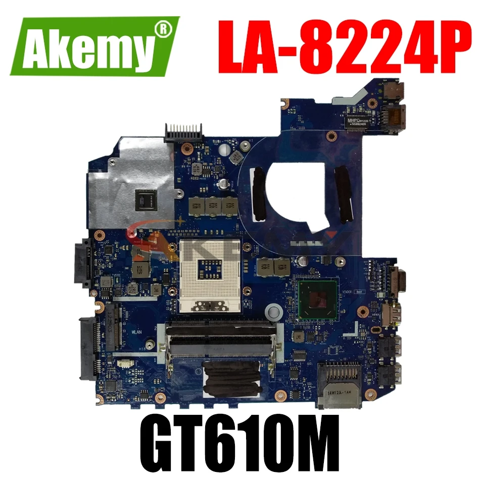 Материнская плата AKEMY QCL41 для ноутбука ASUS K45VD A45V K45V K45VM K45VJ K45VS A45VJ, оригинальная материнская плата HM76 GT610M
Материнская плата AKEMY QCL41 для ноутбука ASUS K45VD A45V K45V K45VM K45VJ K45VS A45VJ, оригинальная материнская плата HM76 GT610M