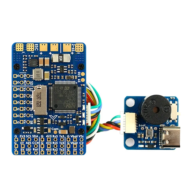 MATEK F722-WPX MPU6000 Baro OSD Blackbox 2-6S INAV Flight Controller for RC Model Airplane Fixed-Wing Drones DIY Parts
MATEK F722-WPX MPU6000 Baro OSD Blackbox 2-6S INAV Flight Controller for RC Model Airplane Fixed-Wing Drones DIY Parts