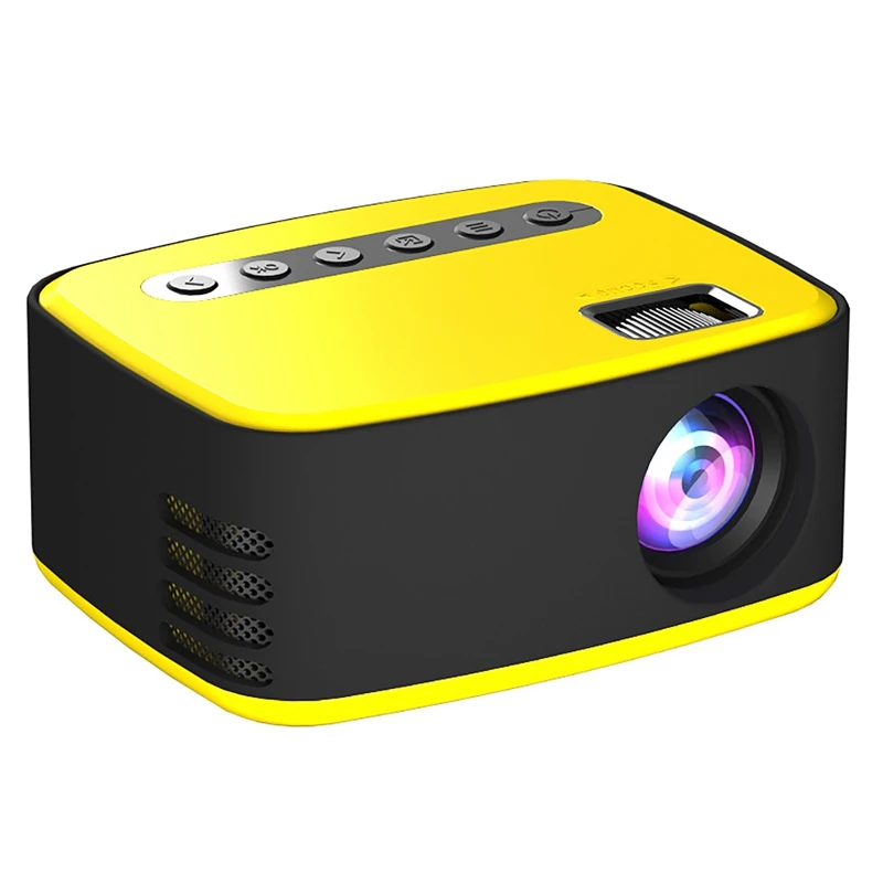 Projector T20 400 Lumens 1080P Household Parent-Child Portable Projector Mini LED TV
Projector T20 400 Lumens 1080P Household Parent-Child Portable Projector Mini LED TV