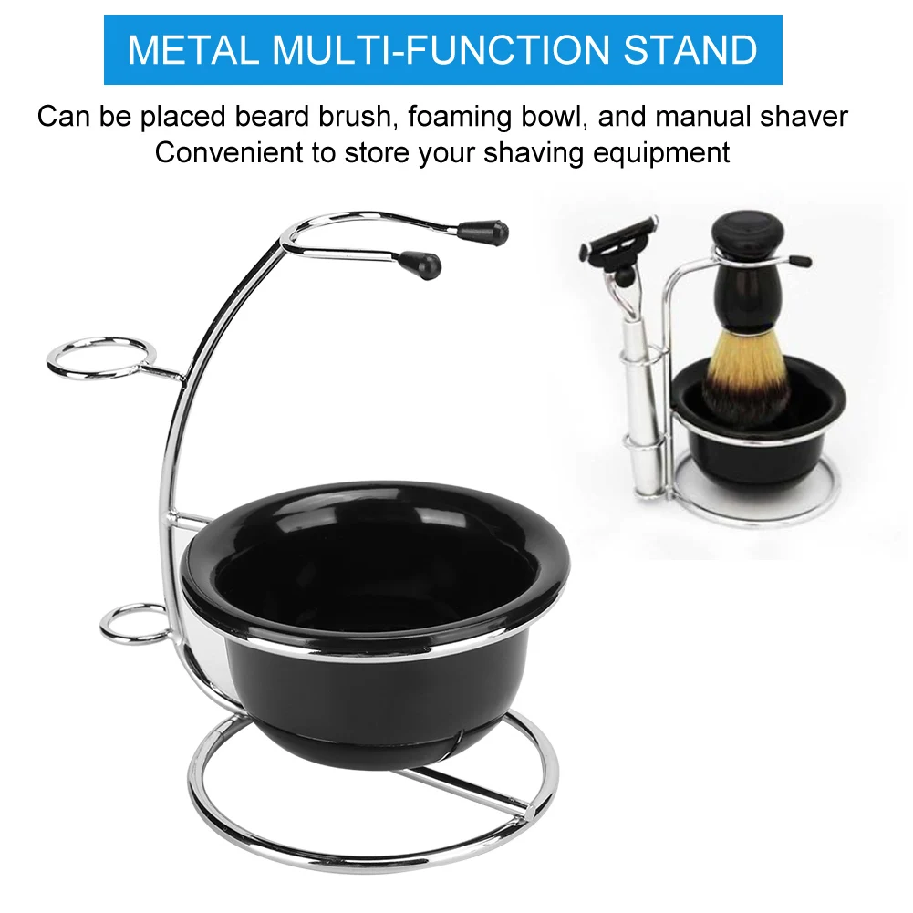 Professional Metal Shaving Stand Holders Foaming Soap Bowl Beard Shaving Tool Set Bathroom Men Shaving Stand Holder Cleaning Kit
Professional Metal Shaving Stand Holders Foaming Soap Bowl Beard Shaving Tool Set Bathroom Men Shaving Stand Holder Cleaning Kit