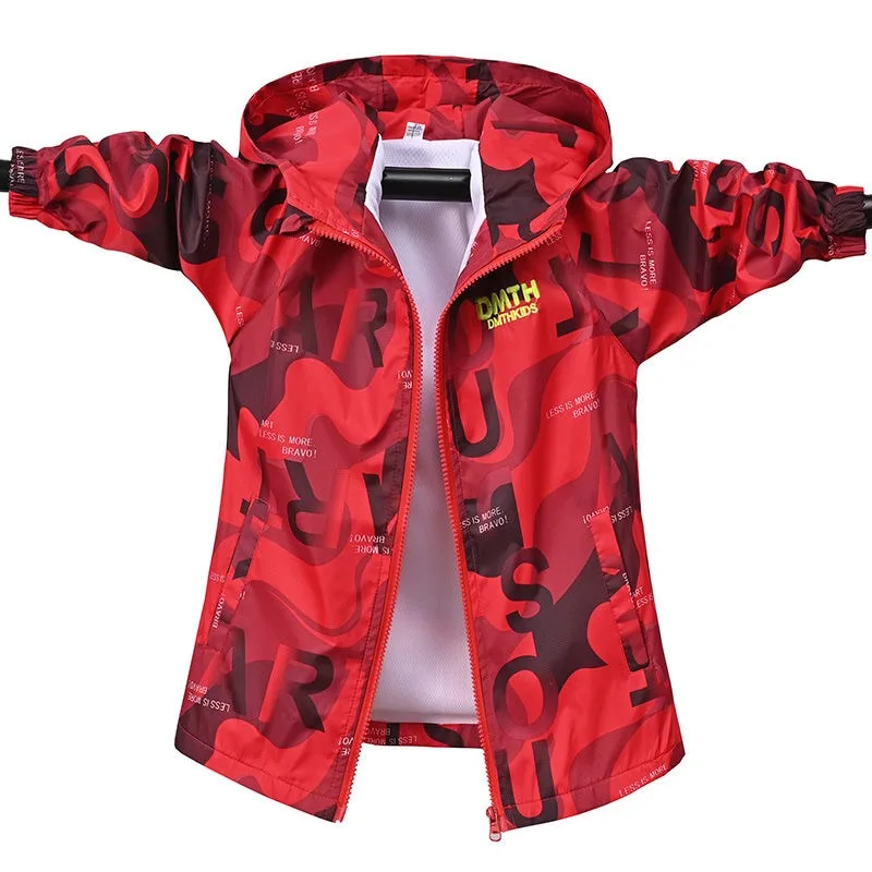 2021 Spring Autumn Waterproof Boys Jackets Fashion Kids Outerwear printing Windproof Hooded Jackets for Children's Coats
2021 Spring Autumn Waterproof Boys Jackets Fashion Kids Outerwear printing Windproof Hooded Jackets for Children's Coats