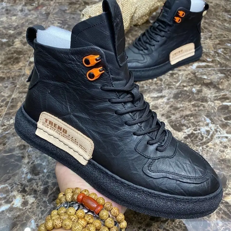 Classic Men's Winter Boots Plush Warm Velvet Shoes Men Snow Boots Waterproof Ankle Boot for Male Outdoor Motorcycle Shoes
Classic Men's Winter Boots Plush Warm Velvet Shoes Men Snow Boots Waterproof Ankle Boot for Male Outdoor Motorcycle Shoes