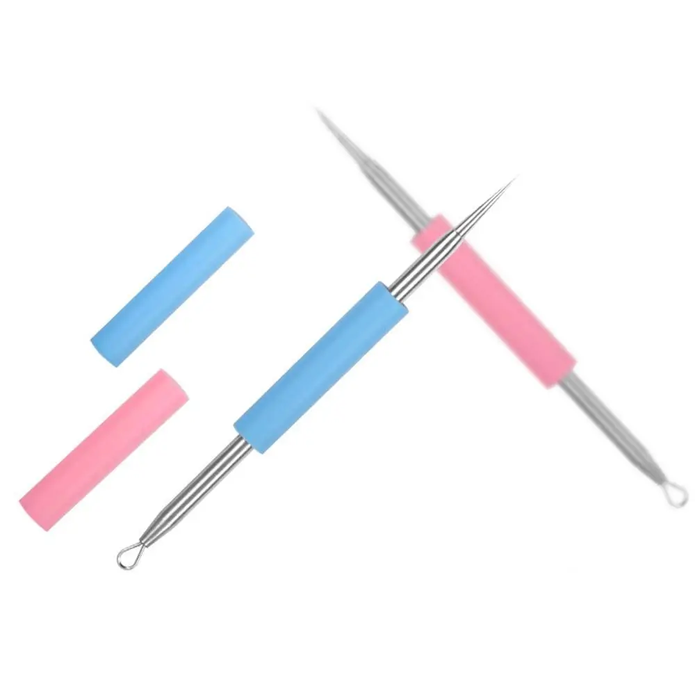1PC Stainless Steel Facial Acne Remover Needle Facial Acne Pimple Extractor Blackhead Remover Tool Pimple Remover
1PC Stainless Steel Facial Acne Remover Needle Facial Acne Pimple Extractor Blackhead Remover Tool Pimple Remover