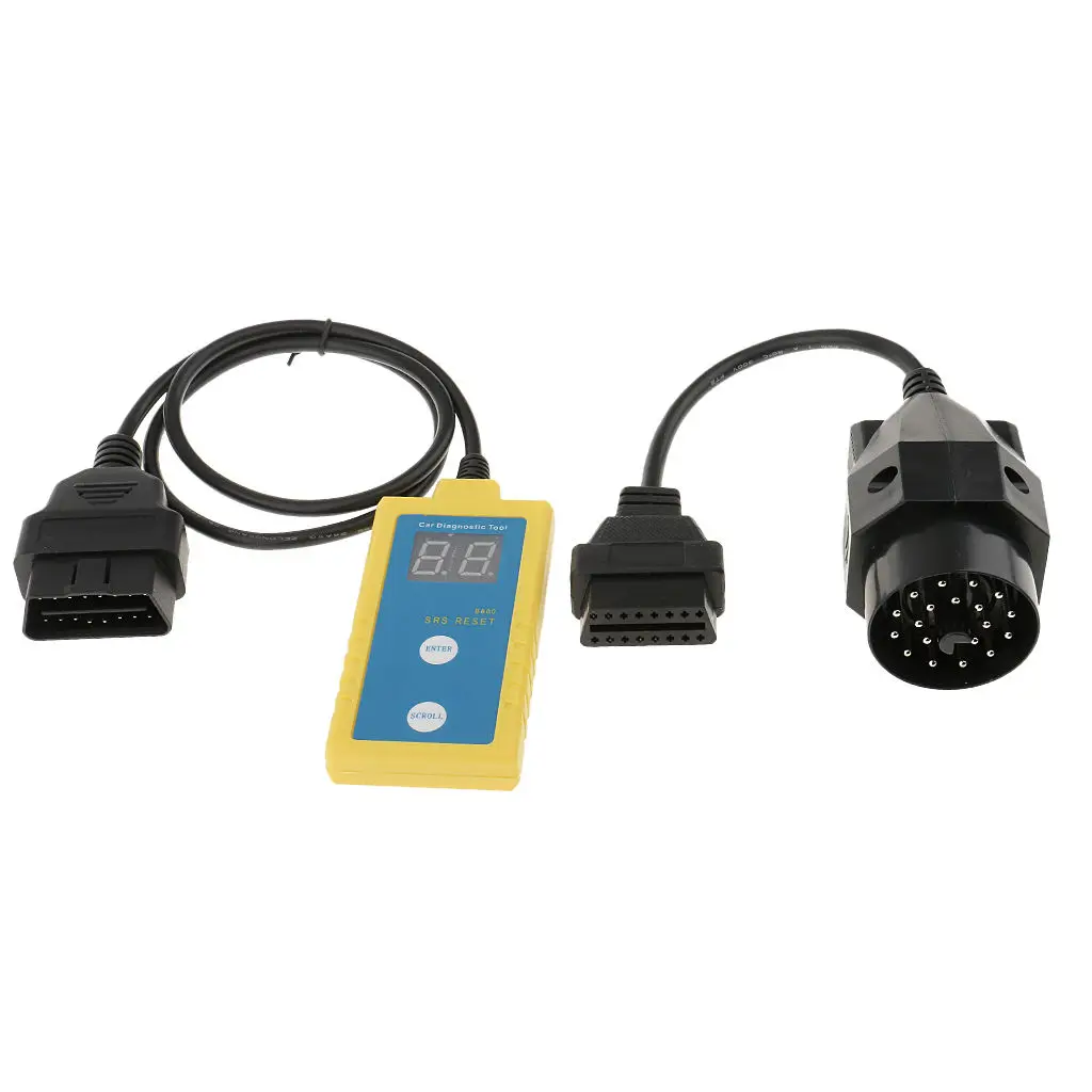 Car SRS Reset Tool Scanner 20-Pin OBDII Diagnostic Tool for 94-03 works on 16 to 20 pin connector LCD display
Car SRS Reset Tool Scanner 20-Pin OBDII Diagnostic Tool for 94-03 works on 16 to 20 pin connector LCD display