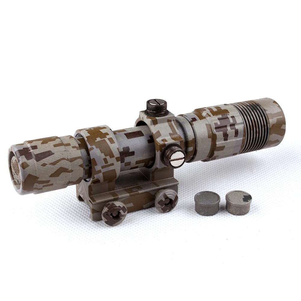 Camouflage Tactical Flashlight Camouflage Color Adjustable Zoom Green Laser Flashlight
Camouflage Tactical Flashlight Camouflage Color Adjustable Zoom Green Laser Flashlight