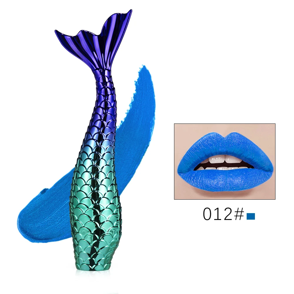 Hot Selling Matte Lipstick Blue Black Moist Lip Tint Easy to Wear Lipsticks Pen Makeup Sexy Mermaid Lip Glaze Liquid Cosmetics
Hot Selling Matte Lipstick Blue Black Moist Lip Tint Easy to Wear Lipsticks Pen Makeup Sexy Mermaid Lip Glaze Liquid Cosmetics