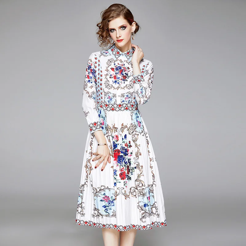 DROWYD Pleated Midi Dress Queen 2019 Casual Women Fashion Girl Boho Blue Print Floral Dress Elegant Club Party Dresses Vestidos
DROWYD Pleated Midi Dress Queen 2019 Casual Women Fashion Girl Boho Blue Print Floral Dress Elegant Club Party Dresses Vestidos