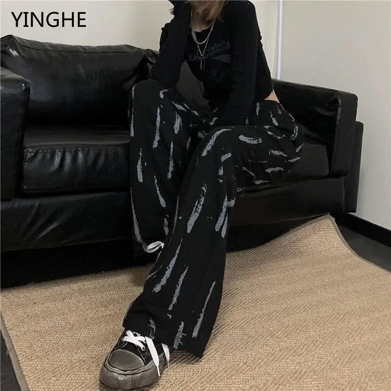 Women Pants Casual Pants For Women 2021 Spring High Waist Loose Straight Casual Tie-Dyed Women Pantalones De Mujer
Women Pants Casual Pants For Women 2021 Spring High Waist Loose Straight Casual Tie-Dyed Women Pantalones De Mujer