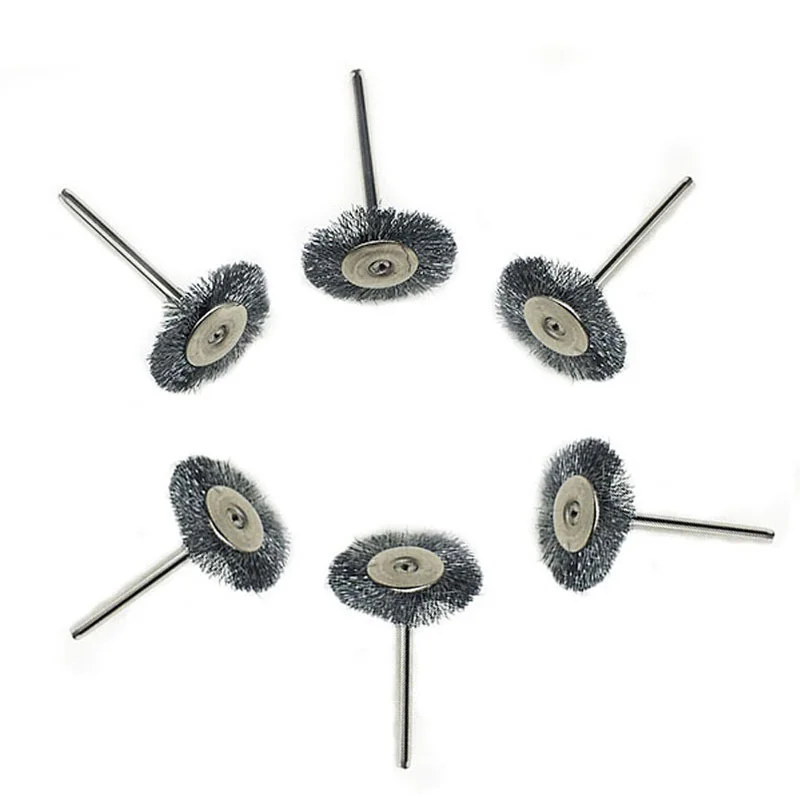 5Pcs Stainless Steel Wire 25mmx3mm Wheel Diameter Brushes Wire Brush for Polishing Grinder Rotary Tool Accessory Steel
5Pcs Stainless Steel Wire 25mmx3mm Wheel Diameter Brushes Wire Brush for Polishing Grinder Rotary Tool Accessory Steel