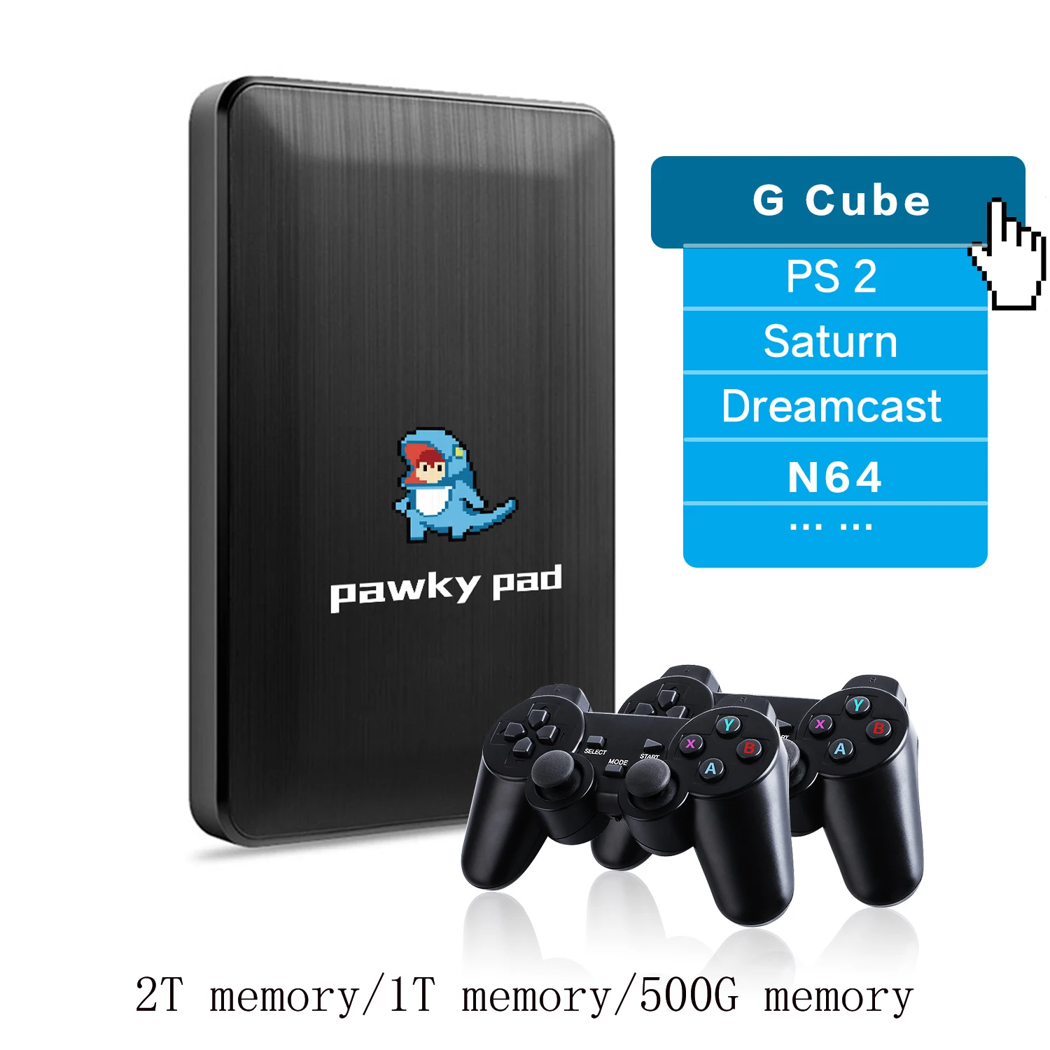 Pawky Pad 4K Ретро видео игра 3D Портативный 2T HDD внешняя игровая консоль для G Cube/Saturn/Ps2/N64 60000 + игры для Windows ПК
Pawky Pad 4K Ретро видео игра 3D Портативный 2T HDD внешняя игровая консоль для G Cube/Saturn/Ps2/N64 60000 + игры для Windows ПК