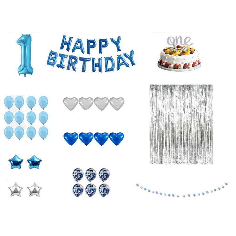Children's Birthday Balloon Decoration Birthday Party Letter Set One Year Old Baby Birthday Balloon Background Wall Decoration
Children's Birthday Balloon Decoration Birthday Party Letter Set One Year Old Baby Birthday Balloon Background Wall Decoration