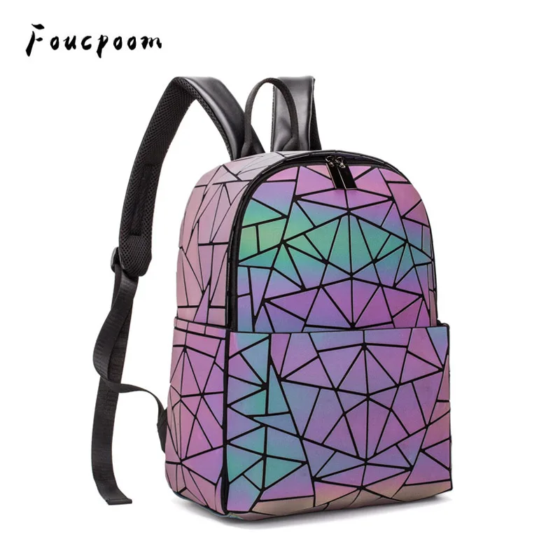 

2020 Women Backpack School Bag For Teenagers Girls Large Capacity Backpacks Travel Bags for School Back Pack holographic Bagpack