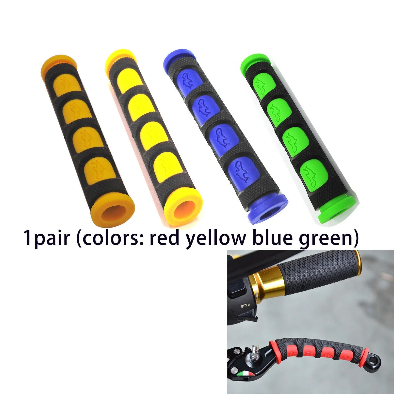 2pcs/a pair of motorcycle brake clutch lever protective cover handle hand grip protective rubber
2pcs/a pair of motorcycle brake clutch lever protective cover handle hand grip protective rubber