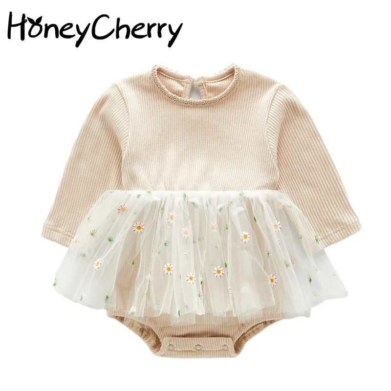 Autumn Baby Girl Long Sleeve Princess Dress bodysuit Flower Tulle Skirt Crawling Clothes baby bodysuit
Autumn Baby Girl Long Sleeve Princess Dress bodysuit Flower Tulle Skirt Crawling Clothes baby bodysuit