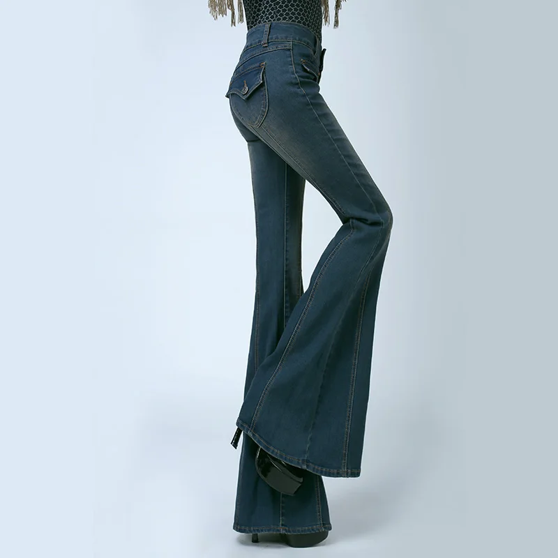 Europe Fashion Trend Lady Slim Butt-Lifting Plus Size High Waist Big Flared Jeans Female Boot Cut Wide Leg Denim Trousers
Europe Fashion Trend Lady Slim Butt-Lifting Plus Size High Waist Big Flared Jeans Female Boot Cut Wide Leg Denim Trousers