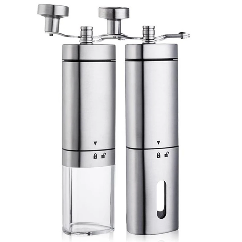 HAEGER Manual Coffee Grinder Stainless Steel Adjustable Coffee Bean Nuts Mill with Safety Bolt Easy to Clean KIitchen Tools
HAEGER Manual Coffee Grinder Stainless Steel Adjustable Coffee Bean Nuts Mill with Safety Bolt Easy to Clean KIitchen Tools