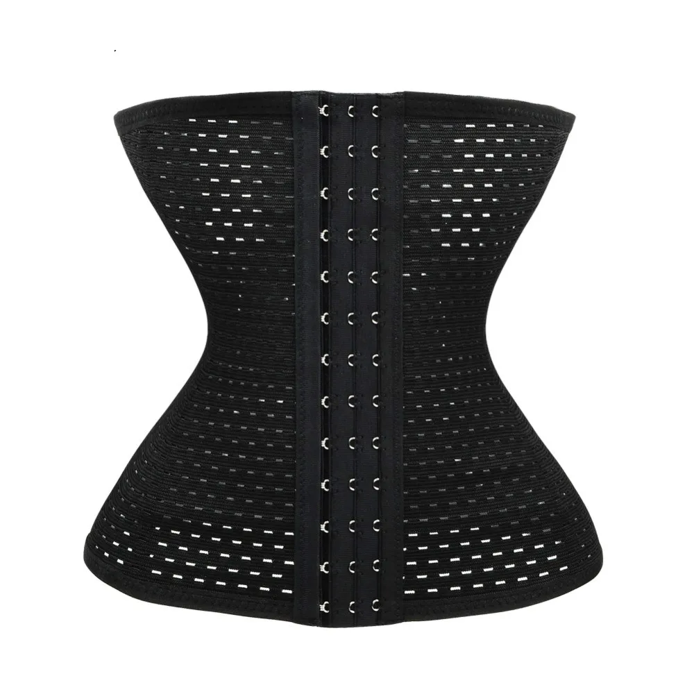 

Women Waist Cinchers Ladies Corset Shaper Band Body Building Front Buckle Three Breasted Dropship Support Corsage Modeling Strap