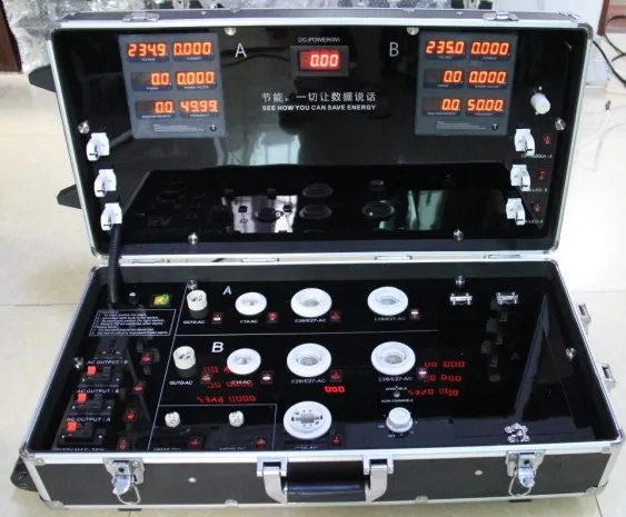 Pull rod type LED energy-saving lamp display box power test box comparison lamp box 6833-13P lamp detector
Pull rod type LED energy-saving lamp display box power test box comparison lamp box 6833-13P lamp detector