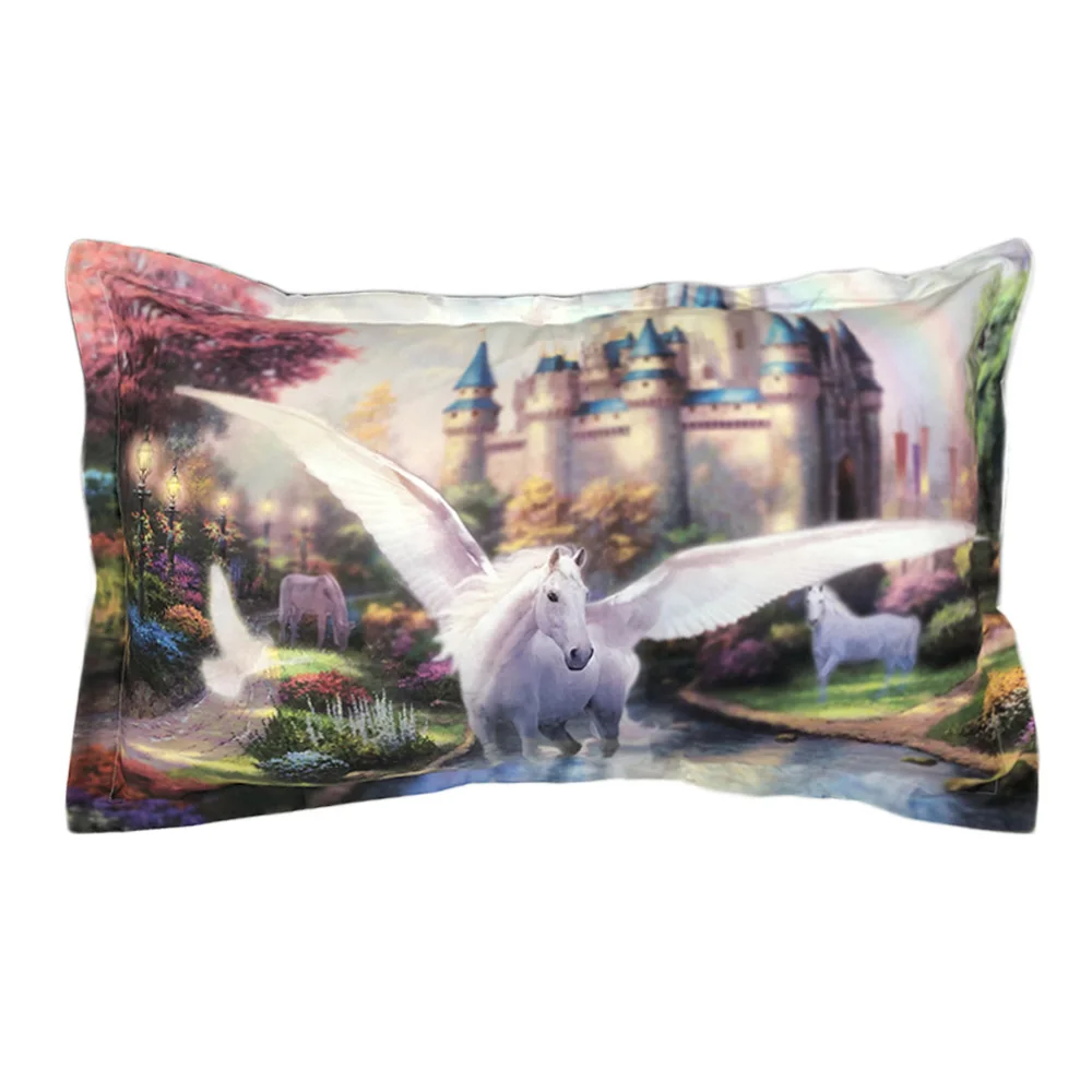 Sweet Dream Rainbow Unicorn Children Bedding Set Students Domitory Pillowcase Cartoon Girls Bedclothes Duvet Cover Set Twin
Sweet Dream Rainbow Unicorn Children Bedding Set Students Domitory Pillowcase Cartoon Girls Bedclothes Duvet Cover Set Twin