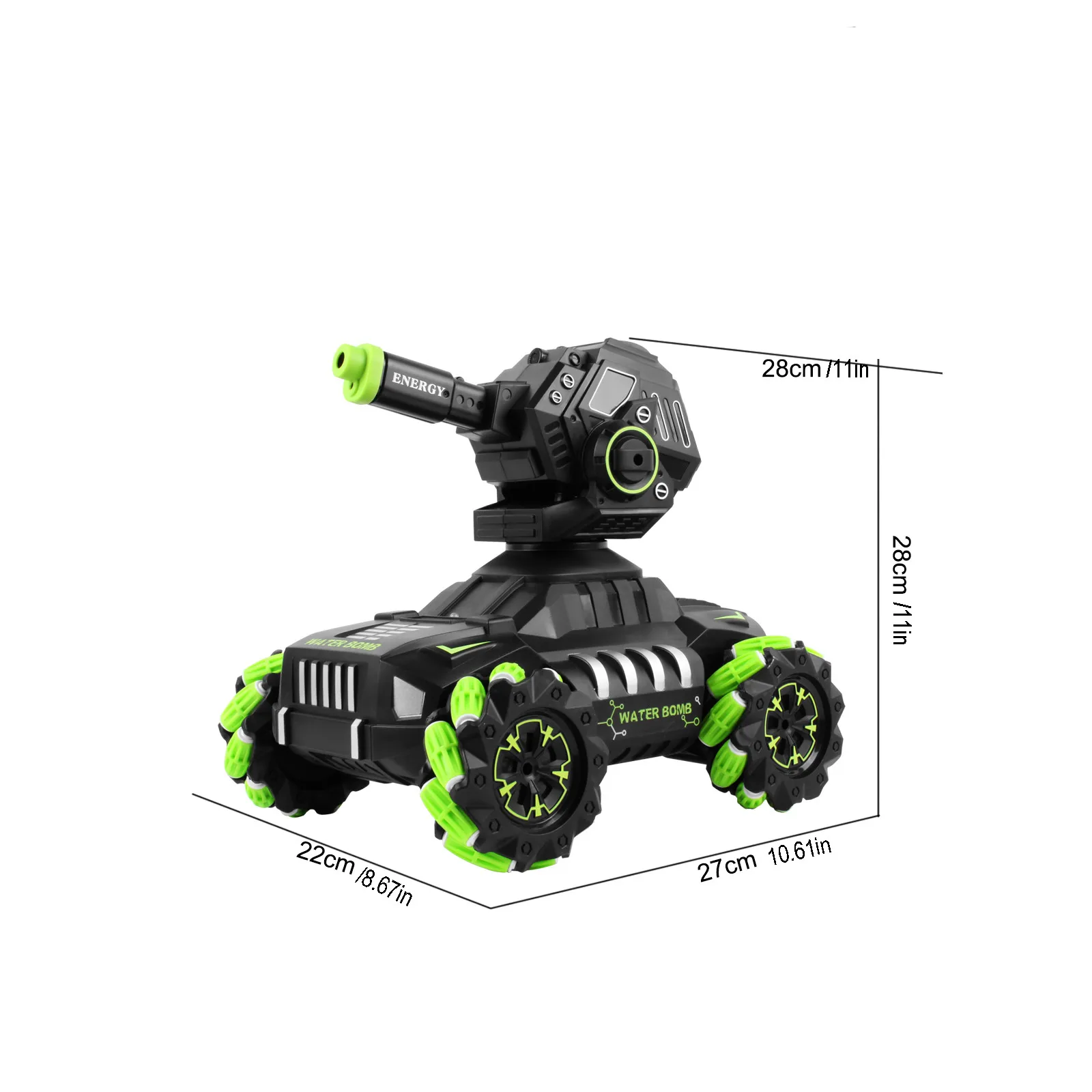 Rc Tank Car 12km/h All Terrains Electric Vehicle Can Water Bomb Car Remote Control Toys Toys For Kids Boys
Rc Tank Car 12km/h All Terrains Electric Vehicle Can Water Bomb Car Remote Control Toys Toys For Kids Boys
