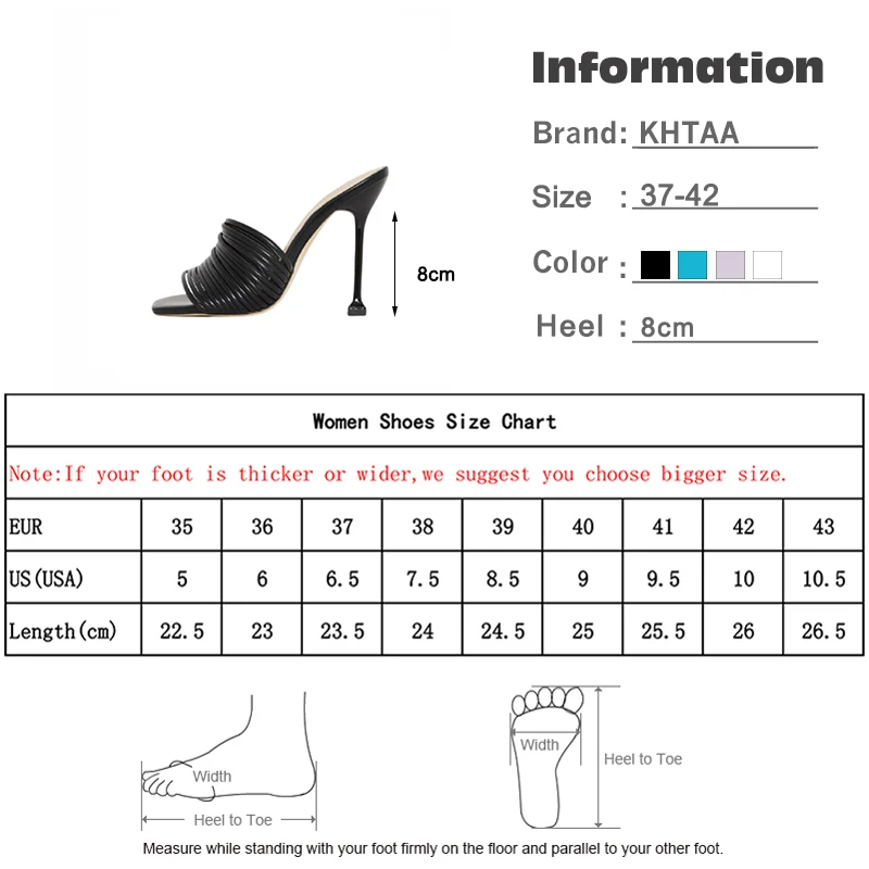 Summer Women New Design Slippers Female Fashion Sandlas Thin High Heels Shoes Ladies Square Toe Casual Open Toe Slipper 2021
Summer Women New Design Slippers Female Fashion Sandlas Thin High Heels Shoes Ladies Square Toe Casual Open Toe Slipper 2021