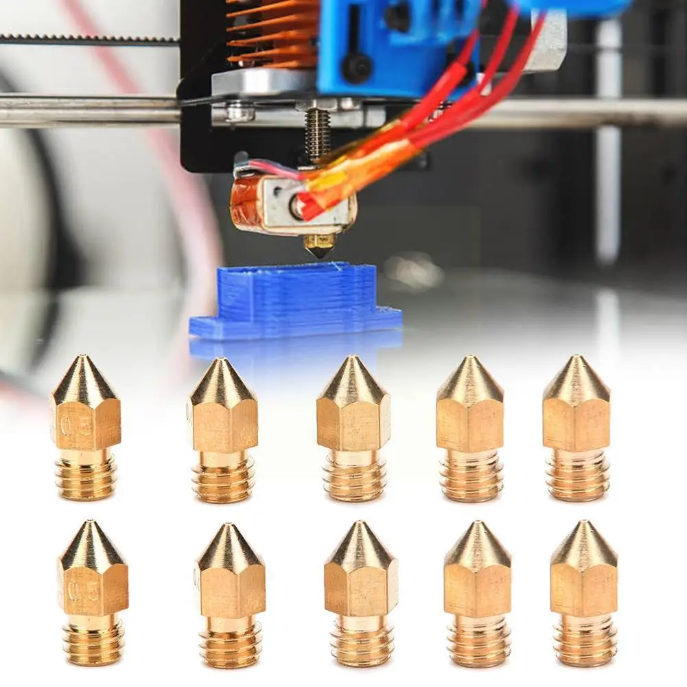 10Pcs 3D Printer Extruder Brass Nozzles Print Head Ender A8 5 Makerbot S5 Clean Kit Tool 3 3Pro S4 Creality For Anet CR-10 Q1N8
10Pcs 3D Printer Extruder Brass Nozzles Print Head Ender A8 5 Makerbot S5 Clean Kit Tool 3 3Pro S4 Creality For Anet CR-10 Q1N8