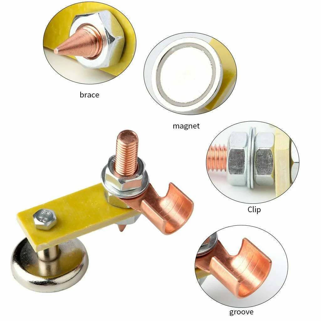 N35 Welding Magnet Head Holder Adjustable Magnetic Welding Support Ground Clamp Holder On Off Switchable Head Tail
N35 Welding Magnet Head Holder Adjustable Magnetic Welding Support Ground Clamp Holder On Off Switchable Head Tail