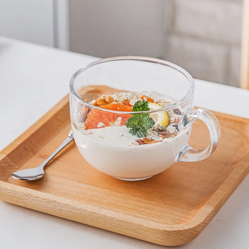 Oatmeal Breakfast Large Capacity Glass Bowl Water Cup with Lid Clear Fruit Salad Milk Household Kitchen Food Storage Container
Oatmeal Breakfast Large Capacity Glass Bowl Water Cup with Lid Clear Fruit Salad Milk Household Kitchen Food Storage Container