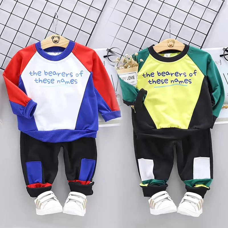 EACHIN Baby Boys Set Kids Autumn Sport Suits Long Sleeve Tops +Pants 2pcs Set Baby Boys Tracksuits Outfits Set Kids Clothes
EACHIN Baby Boys Set Kids Autumn Sport Suits Long Sleeve Tops +Pants 2pcs Set Baby Boys Tracksuits Outfits Set Kids Clothes