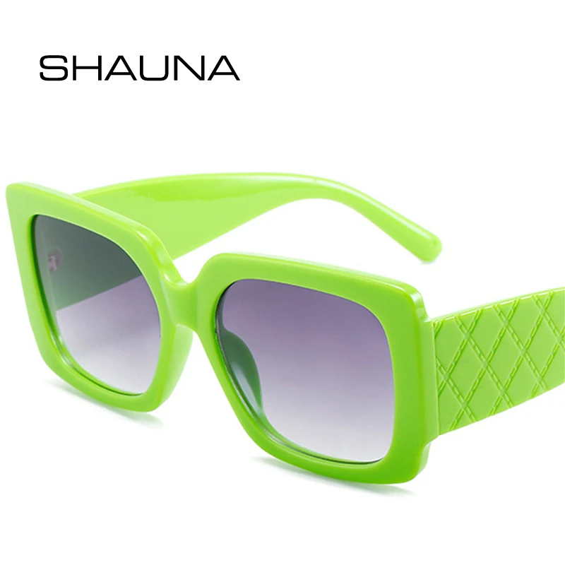 Мужские и женские квадратные очки SHAUNA, солнцезащитные очки чайного и зеленого цвета с градиентными линзами UV400 
Мужские и женские квадратные очки SHAUNA, солнцезащитные очки чайного и зеленого цвета с градиентными линзами UV400