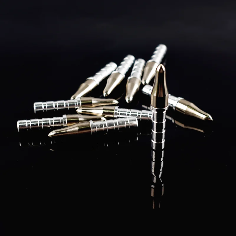 12PCS Arrows Accessory OD7.8mm Aluminium Insert ID6.2mm and Arrowhead tips for arrow shaft Archery Hunting Accessories DIY
12PCS Arrows Accessory OD7.8mm Aluminium Insert ID6.2mm and Arrowhead tips for arrow shaft Archery Hunting Accessories DIY