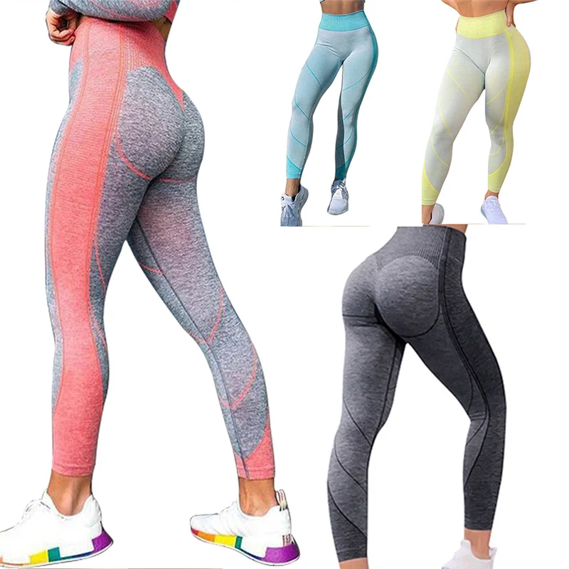 Energy Seamless Women Leggings Hips Push Up Gym Leggings Fitness Yoga Pants Bubble Butt Yoga Leggings Striped Running Pants New
Energy Seamless Women Leggings Hips Push Up Gym Leggings Fitness Yoga Pants Bubble Butt Yoga Leggings Striped Running Pants New