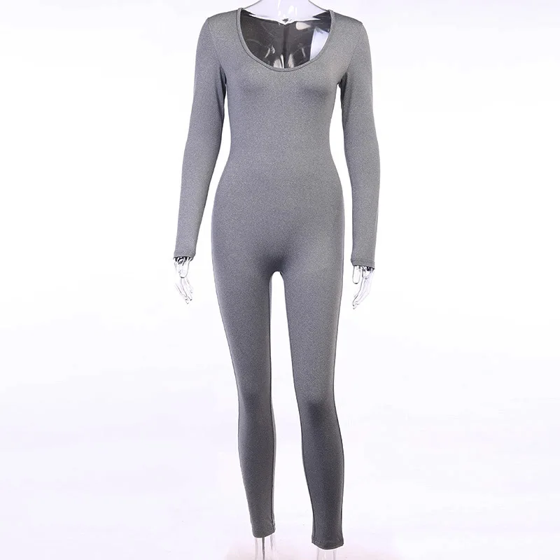 Fitness Long Sleeve Bodycon Jumpsuit Women Rompers Active Wear Sexy One Piece Outfits Fall Winter 2021
Fitness Long Sleeve Bodycon Jumpsuit Women Rompers Active Wear Sexy One Piece Outfits Fall Winter 2021