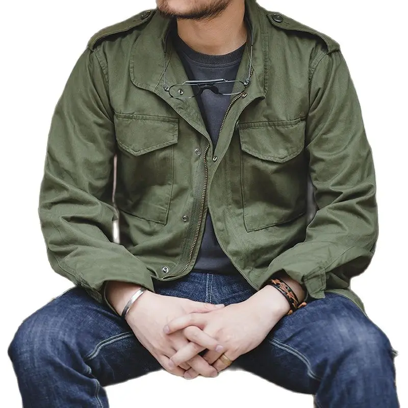 Maden M65 Jackets For Men Army Green Oversize Denim Jacket Military Vintage Casual Windbreaker Solid Coat Clothes Retro Loose
Maden M65 Jackets For Men Army Green Oversize Denim Jacket Military Vintage Casual Windbreaker Solid Coat Clothes Retro Loose