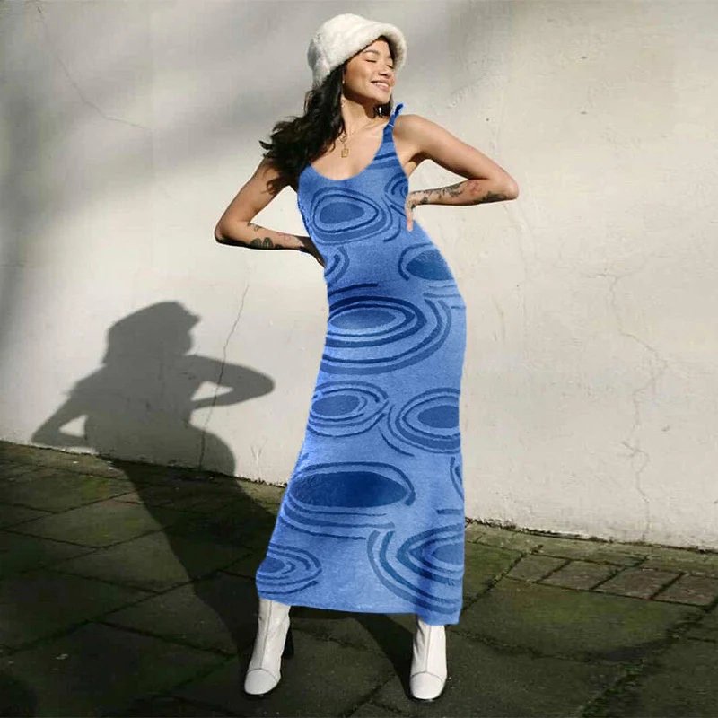 Paisley Print Knit Dress Women Green Y2K Summer Sexy Bodycon Sleeveless Spaghetti Strap Beach Party Midi Dresses 2021
Paisley Print Knit Dress Women Green Y2K Summer Sexy Bodycon Sleeveless Spaghetti Strap Beach Party Midi Dresses 2021