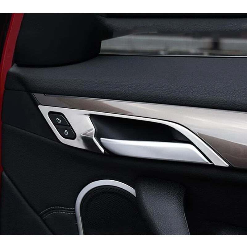 For BMW X1 F48 2016 2017 2018 Stainless steel Car inner door handle Bowl decoration Cover Trim Car Styling Accessories 4pcs
For BMW X1 F48 2016 2017 2018 Stainless steel Car inner door handle Bowl decoration Cover Trim Car Styling Accessories 4pcs