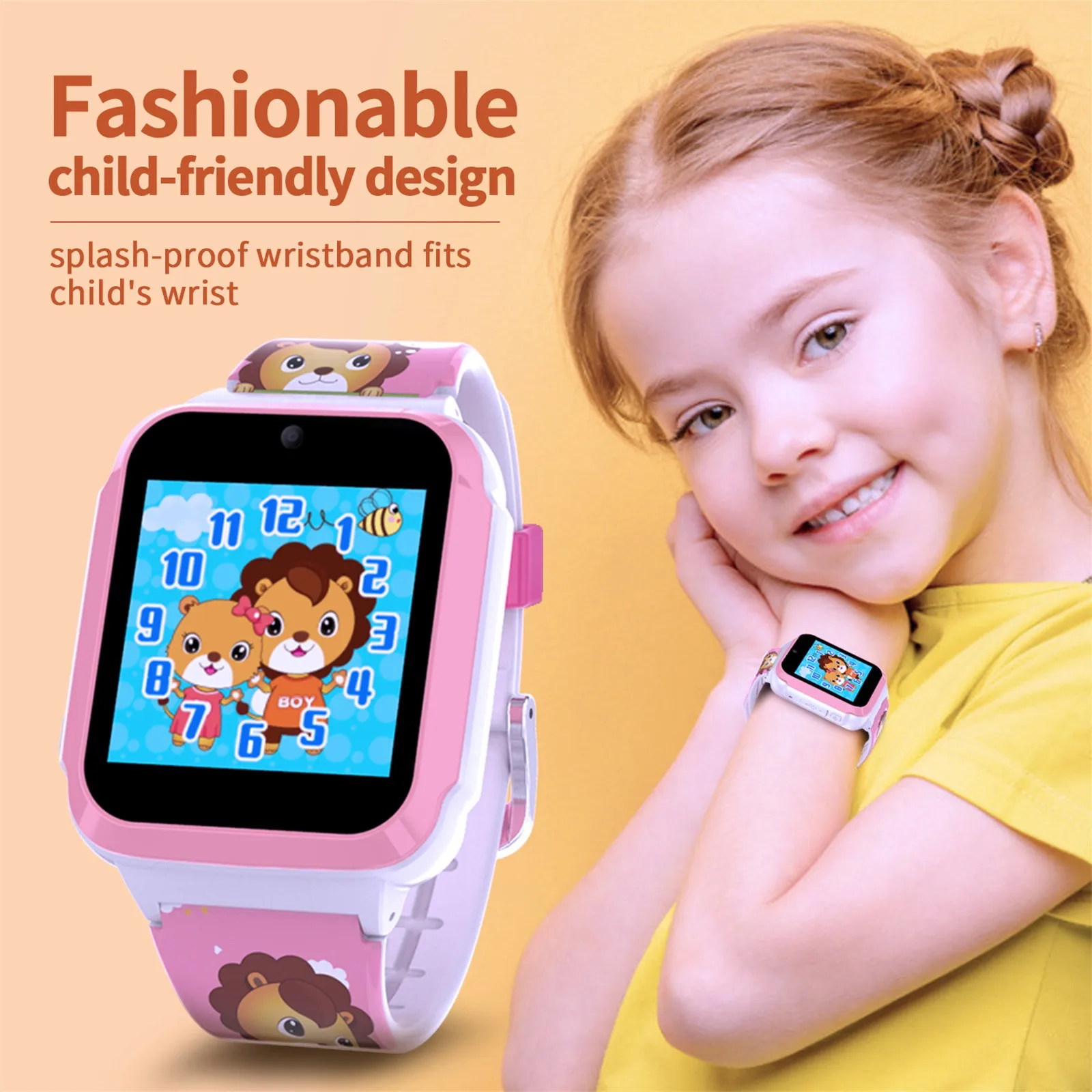 S04 Children's Smart Watch Multi-sports Pedometer Message Reminder Smartwatch Cute Phone Watches Kids Watch Gift Boys Girls #3
S04 Children's Smart Watch Multi-sports Pedometer Message Reminder Smartwatch Cute Phone Watches Kids Watch Gift Boys Girls #3
