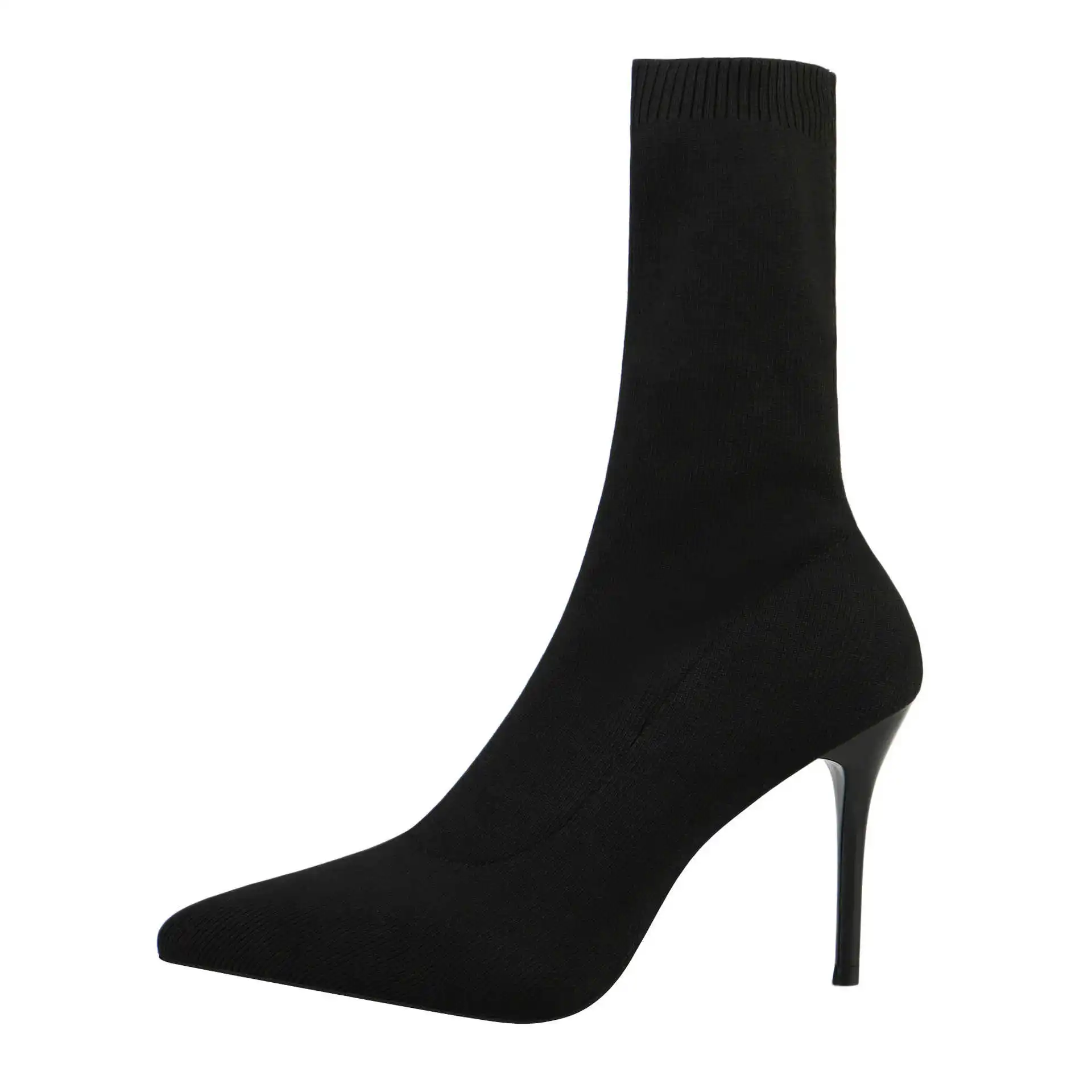 heel Knitting Short Boots Woman Fine heel Sharp Socks Boots Woman 2019 High Shoes Boots Rubber
heel Knitting Short Boots Woman Fine heel Sharp Socks Boots Woman 2019 High Shoes Boots Rubber