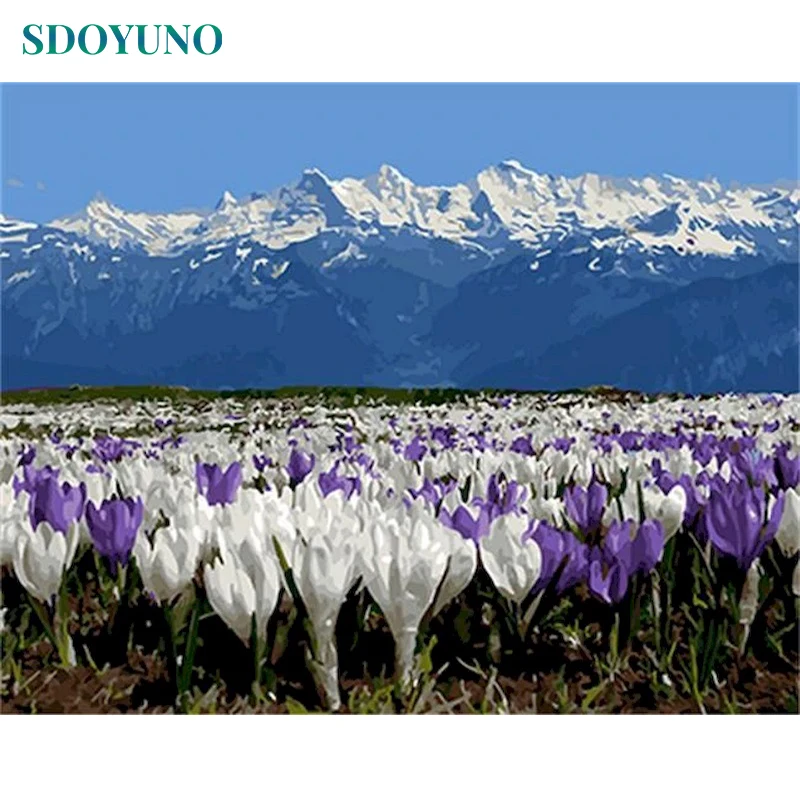 SDOYUNO 60x75cm Paint By Numbers Scenery DIY Oil Painting By Numbers On Canvas Frameless Digital Hand Painting Home Decor
SDOYUNO 60x75cm Paint By Numbers Scenery DIY Oil Painting By Numbers On Canvas Frameless Digital Hand Painting Home Decor