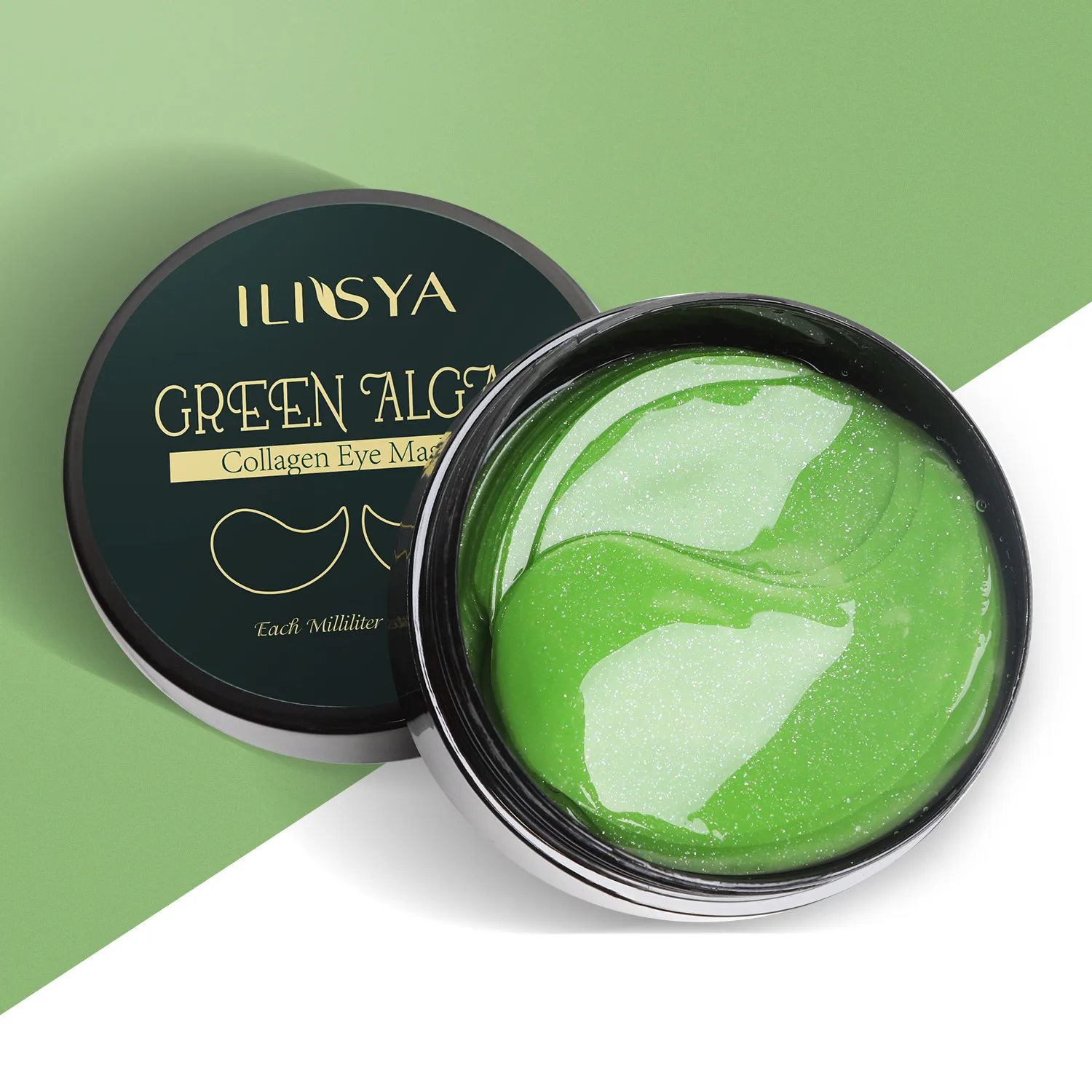 60pcs Seaweed Collagen Eye Mask Green Algae Eye Patches for Dark Circle Hydrating Eye Pad Anti-Wrinkle Nourishing
60pcs Seaweed Collagen Eye Mask Green Algae Eye Patches for Dark Circle Hydrating Eye Pad Anti-Wrinkle Nourishing